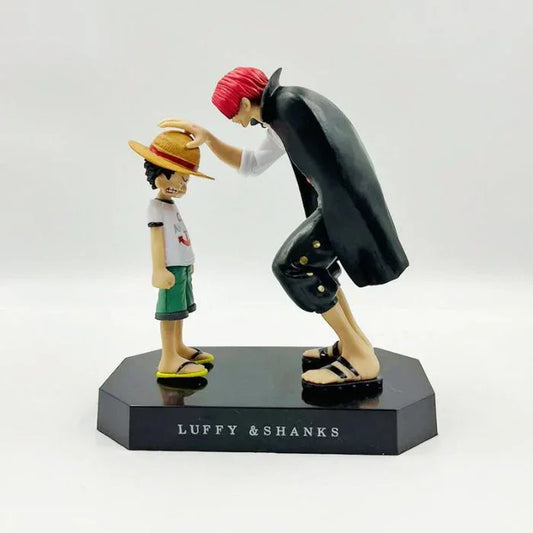 LUFFY & SHANKS PATTING HEAD COLLECTIBLE